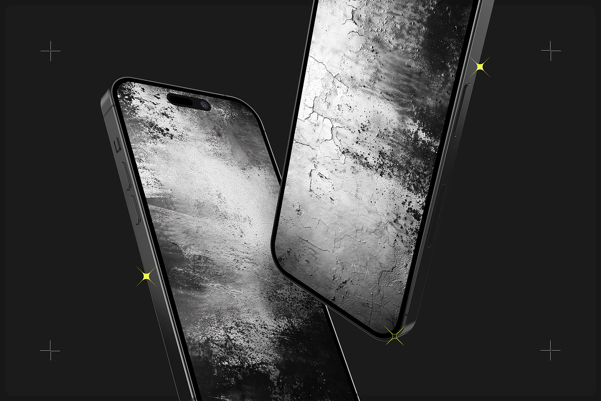 Grunge Black&White Textures, a Texture Graphic by Milka (Photo 8 of 11)