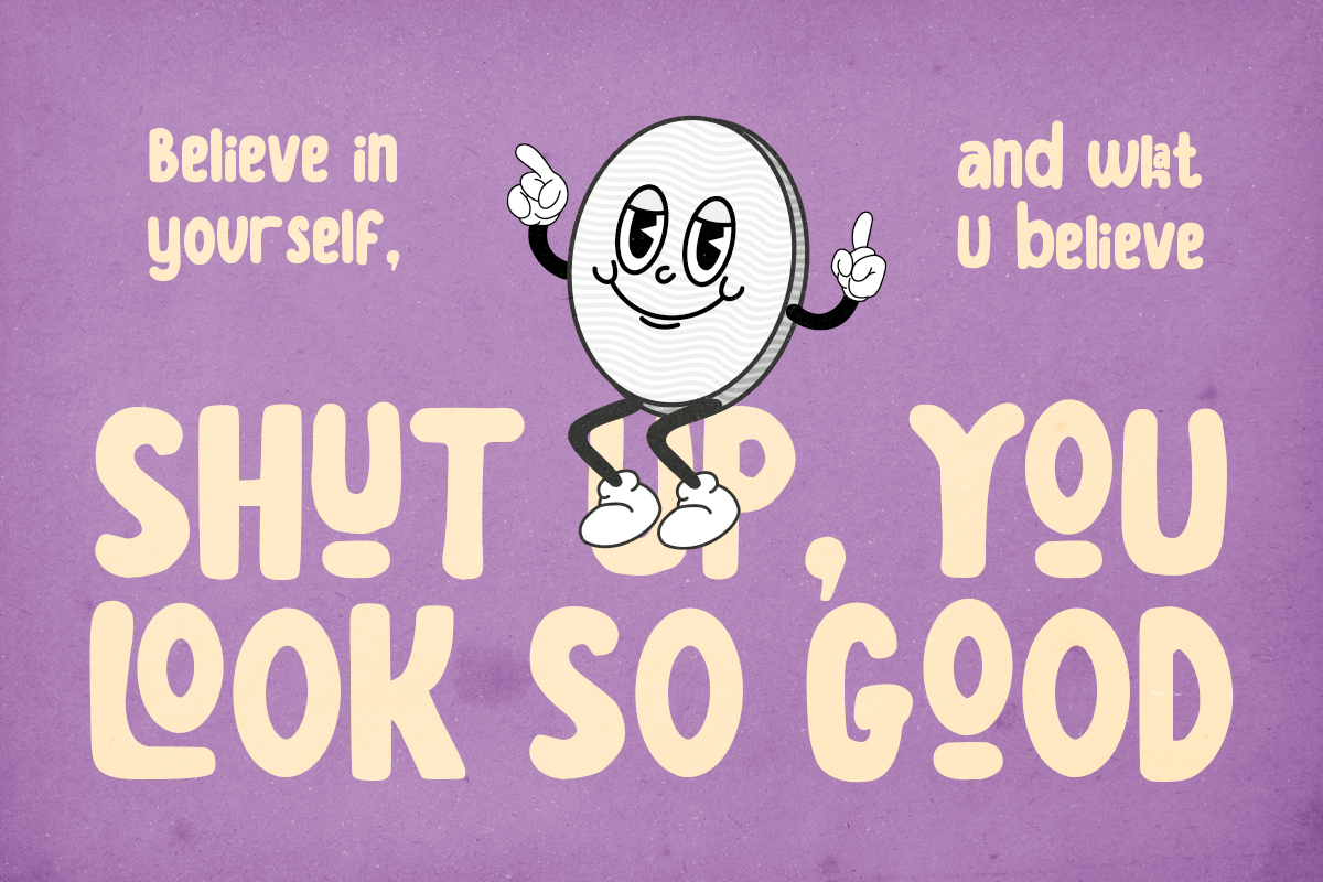 Blocate - Playful Retro Font, a Sans Serif Font by Pandeka Studio (Photo 6 of 12)