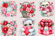 Valentine's Day Clipart Bundle, a Seasonal Illustration by SVGArt (Thumbnail 2 of 5)
