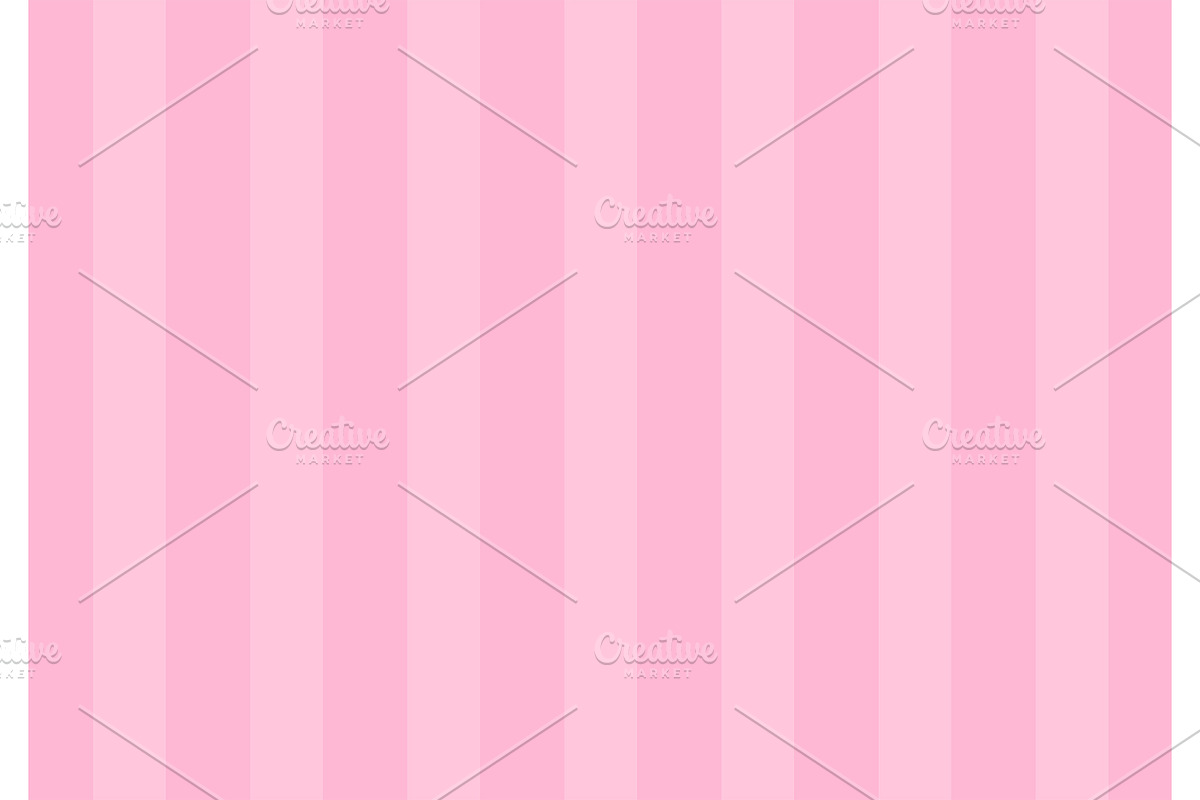 Pink stripes background, a Decorative Illustration by Elen_Art