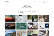 MiNML - Clean & Minimal PSD Template, an UI Kit Template by Saif71 - Shop (Thumbnail 11 of 19)