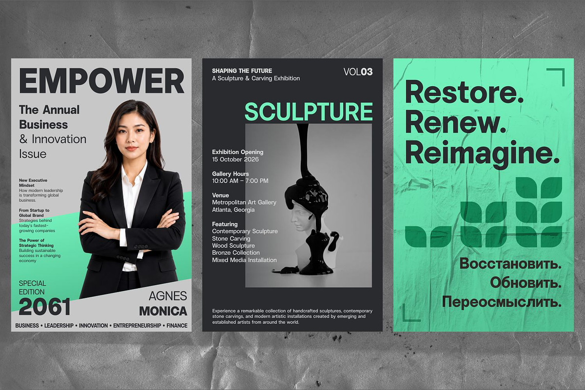 Vontica Sans Font Family, a Sans Serif Font by Asenbayu (Photo 10 of 15)