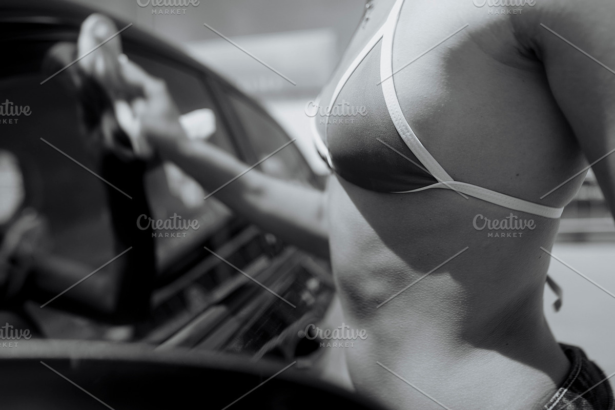 Woman Washing Car Photos, a Person Photo by Tekso (Photo 6 of 6)