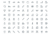 487 Health and Medical Line Icons, an Outline Icon by Vectors Market (Thumbnail 6 of 7)