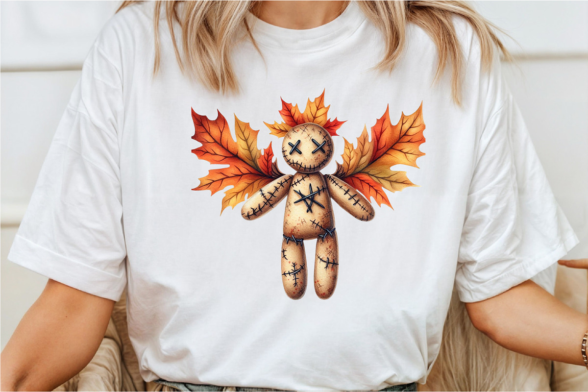 Autumn Voodoo Doll Clipart, an Illustration by Rose Art (Photo 4 of 8)