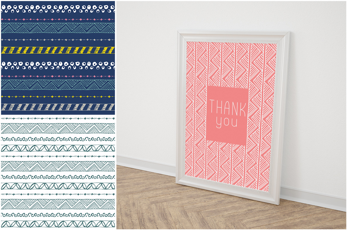 76 Whimsical inky patterns, a Pattern Graphic by SomStock (Photo 9 of 9)