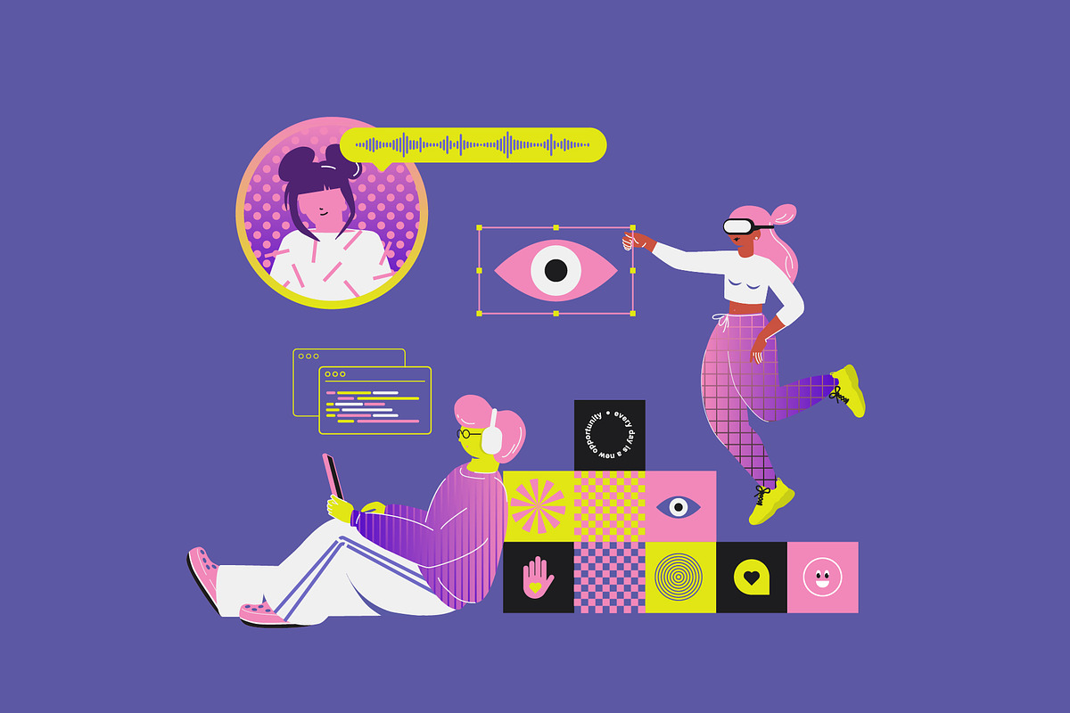 Dream Team Y2K Illustration, an Illustration by Playground (Photo 3 of 4)