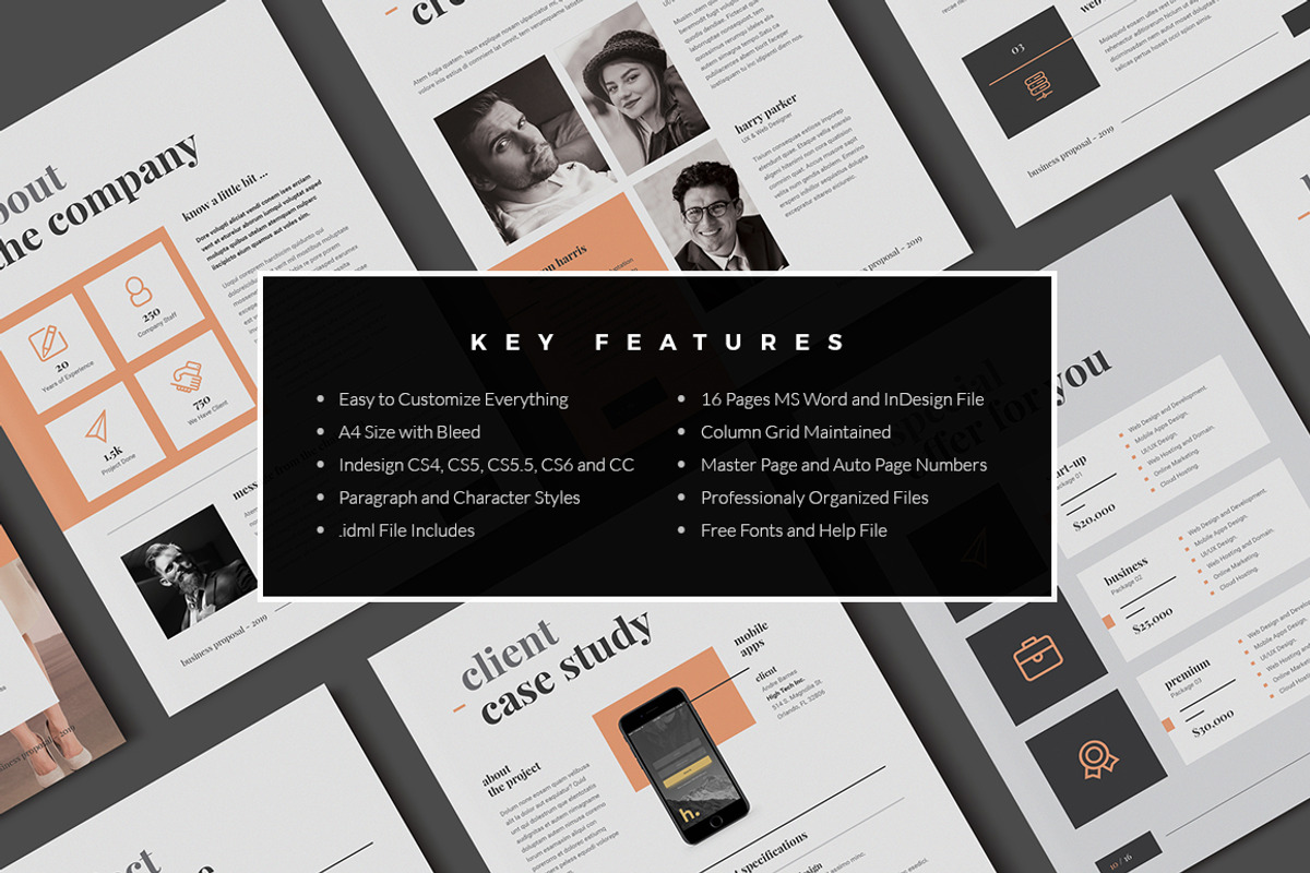 Proposal, a Brochure Template by DesignJanala (Photo 2 of 8)