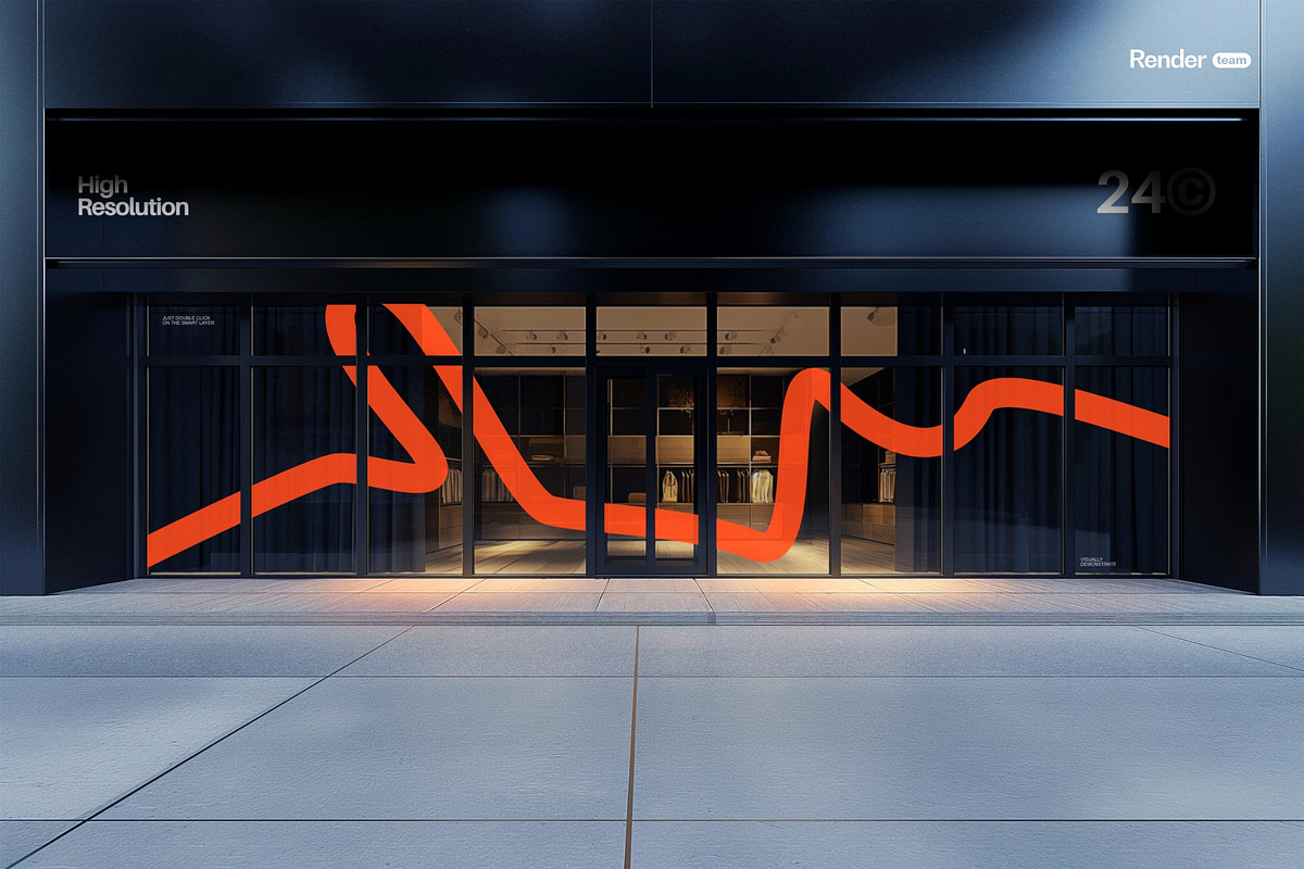 Outdoor Advertising Mockup Set, an Advertising Mockup by Renderteam (Photo 9 of 12)