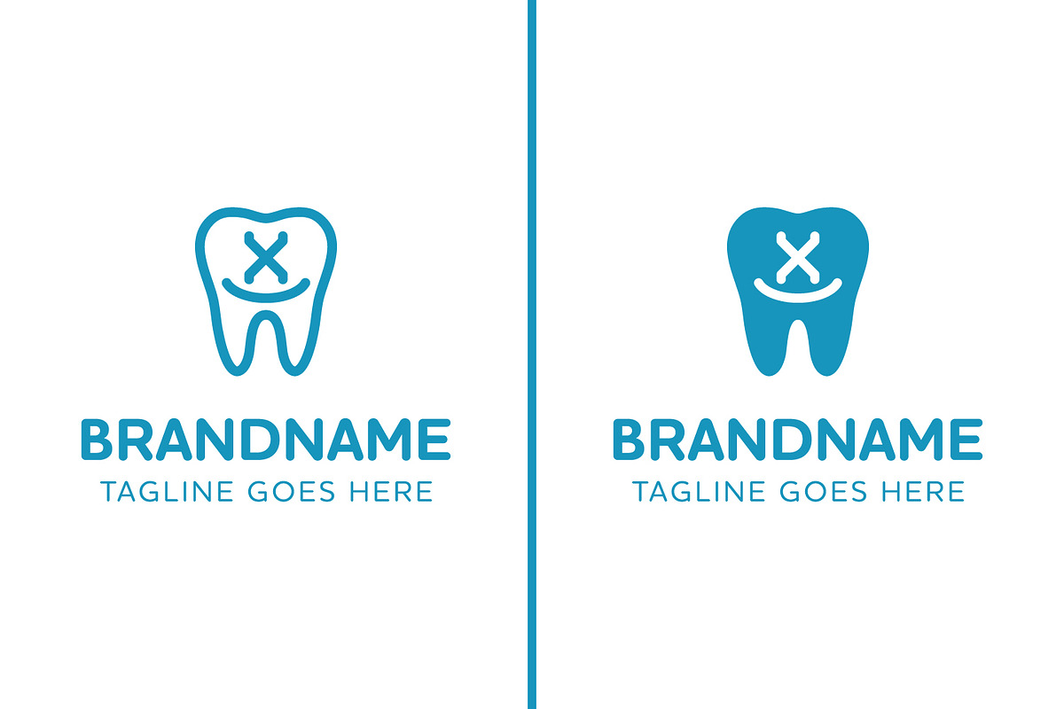 Letter X Dental Tooth Logo, a Branding & Logo Template by Pray Art Design Studio