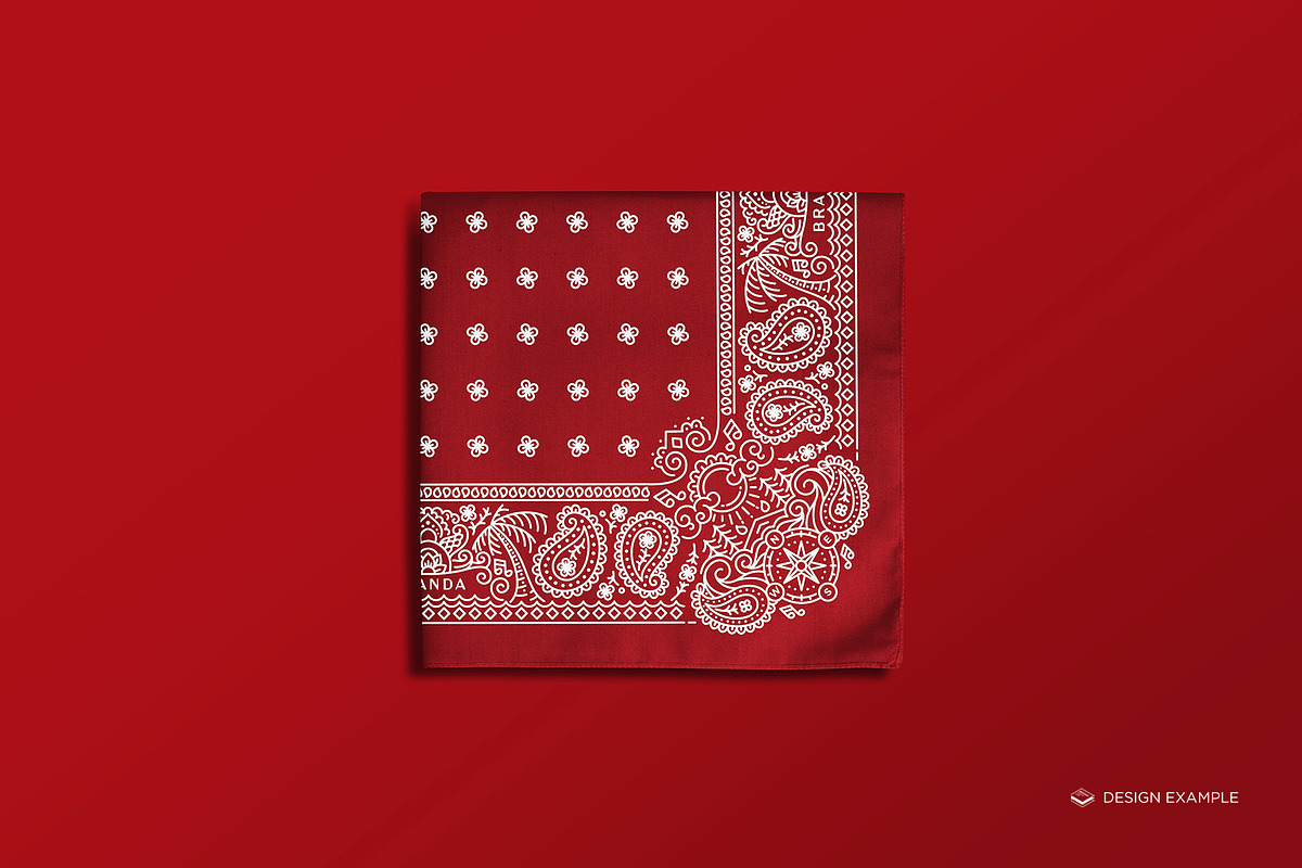 Bandana Mock-up, a Mask Mockup by Branda Keeps (Photo 9 of 17)
