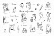 Paris Sketches, an Illustration by Redchocolate (Thumbnail 3 of 8)