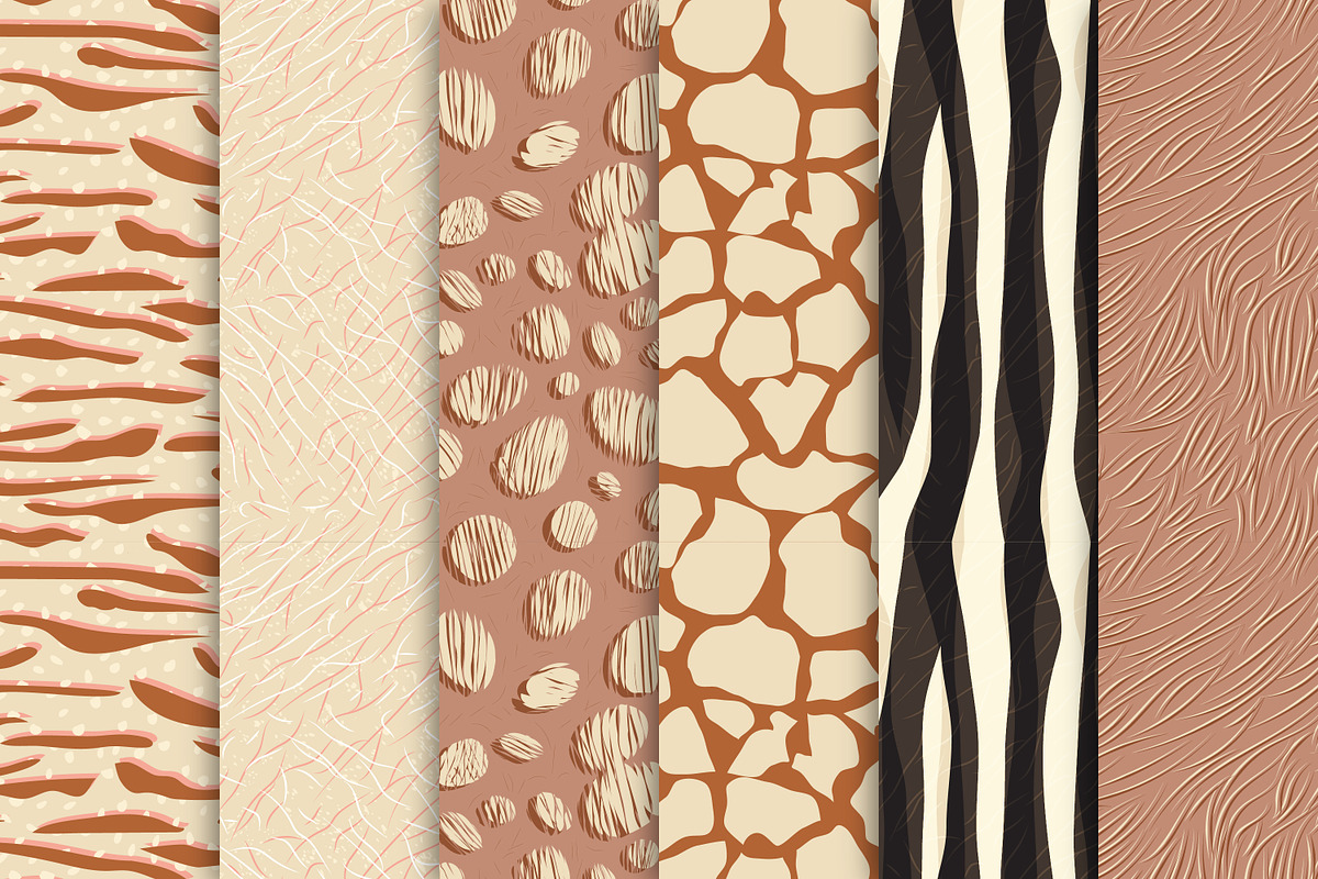 Animal print collection, a Pattern Graphic by Mona Ahmed (Photo 3 of 16)