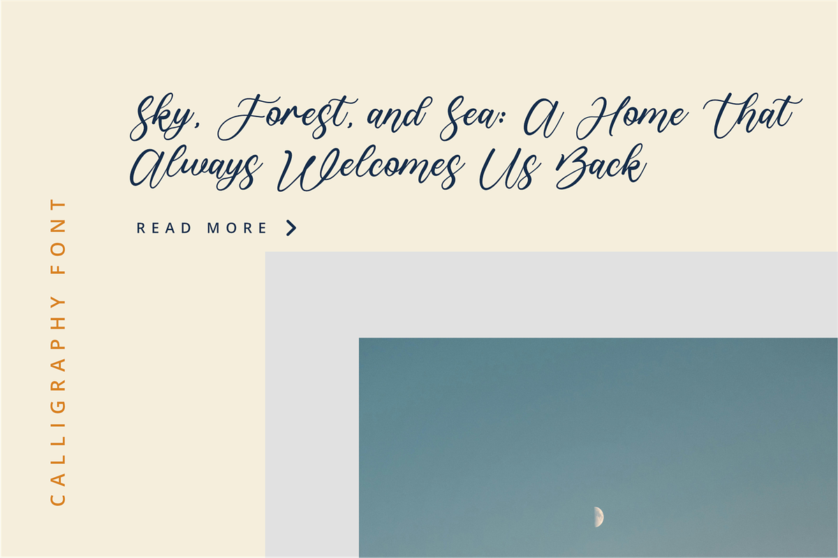 Hello Fresh -  Charming Script Font, a Script Font by Muwatta Studio (Photo 3 of 10)