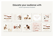 Wedding Instagram Feed Templates, a Social Media Template by Cultive Creative (Thumbnail 9 of 13)