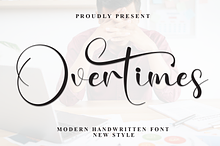 Overtimes | Script Font