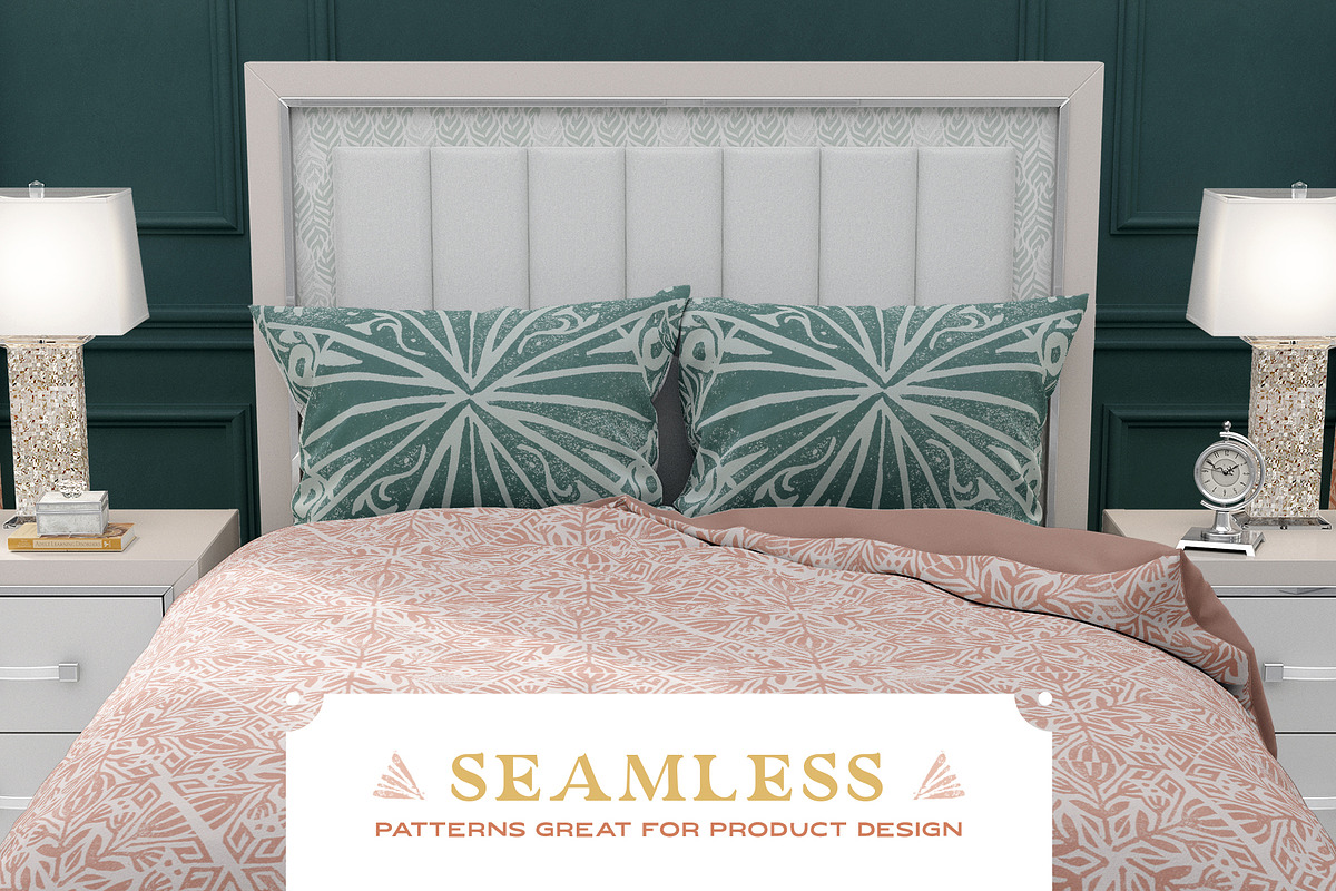 Textured Stamp Patterns, a Pattern Graphic by Anugraha Design (Photo 3 of 9)