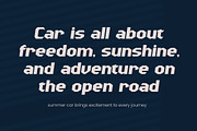 Buzer Rock Futuristic Sport Font, a Sans Serif Font by timelesstype.co (Thumbnail 15 of 20)