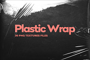 Plastic Wrap Textures, a Texture Graphic by Gravito (Thumbnail 1 of 7)