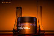 Dark Amber Cosmetics Scene Creator, a Product Mockup by Vasily Kulinich (Thumbnail 7 of 14)