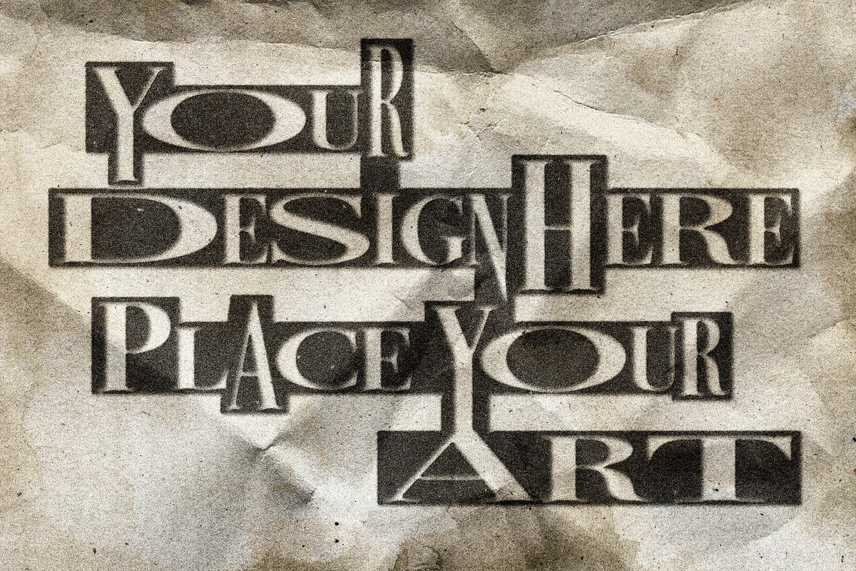 Vintage B&W Risograph Text Effect, a Layer Style Add-On by Design Squad (Photo 4 of 4)