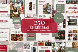 Christmas Instagram Templates