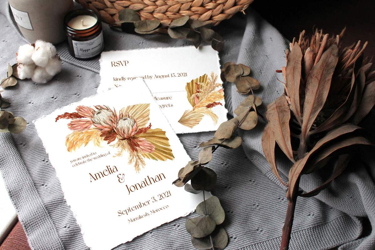 Marrakesh Boho Wedding Aesthetics, a Decorative Illustration by Catch the Dream Art (Photo 12 of 16)