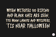 HAUNTED FOREST Creepy Halloween Font, a Font by Blush Font Co. (Thumbnail 3 of 6)