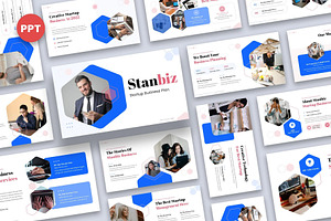 Stanbiz - Startup Business PPoint, a Presentation Template by Fit-tee