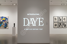 Daye Typeface: Modern Elegance for P