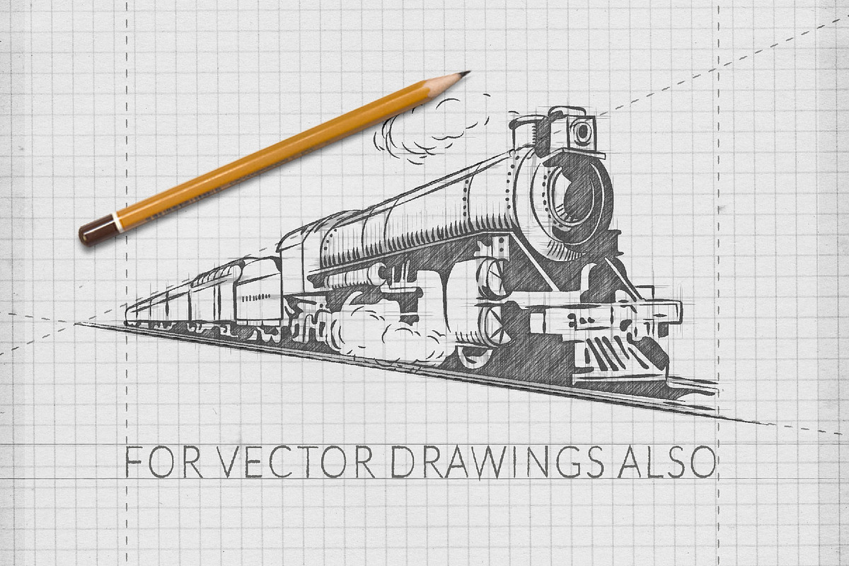 HAND SKETCHED LOGO ACTION & MOCKUP, a Pens & Pencil Mockup by Tropical Type (Photo 5 of 9)