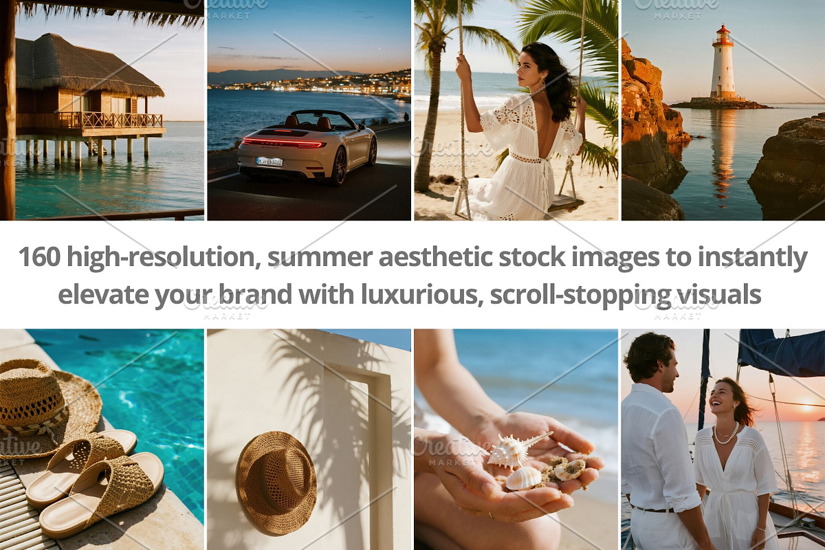 160 Summer Stock Photos, a Holiday Photo by Selenique Studio (Photo 2 of 7)
