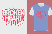 Broken Heart T Shirt Design, a Print Template by Active Designers (Thumbnail 6 of 6)