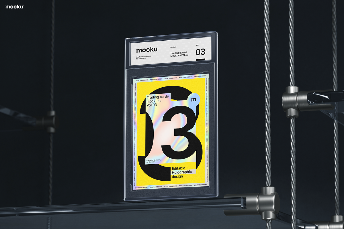 Trading Card Mockups - VOL 03, a Product Mockup by Mocku (Photo 6 of 18)