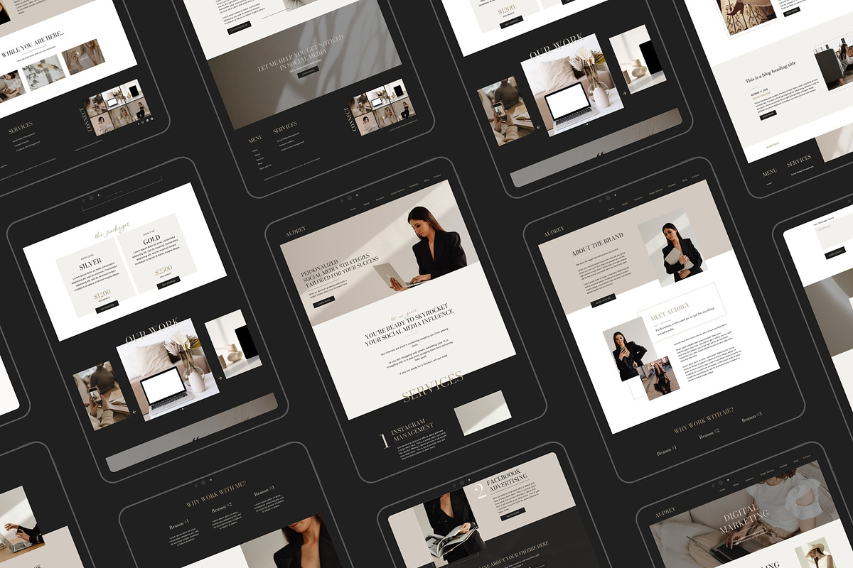 AUDREY | Luxury Showit Website, an App Template by Styled Web Shop (Photo 10 of 22)