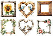 Wooden Frame Sublimation Clipart, an Illustration by Designworld (Thumbnail 3 of 6)