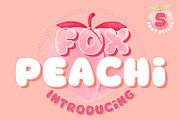 Fox Peachi: 5 Font Styles, a Symbol Font by Fox7 By Rattana (Thumbnail 1 of 15)