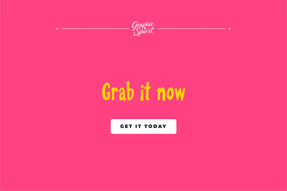 Happy Wiggle Decorative Font, a Handwritten Font by Graphic Spirit (Photo 8 of 8)