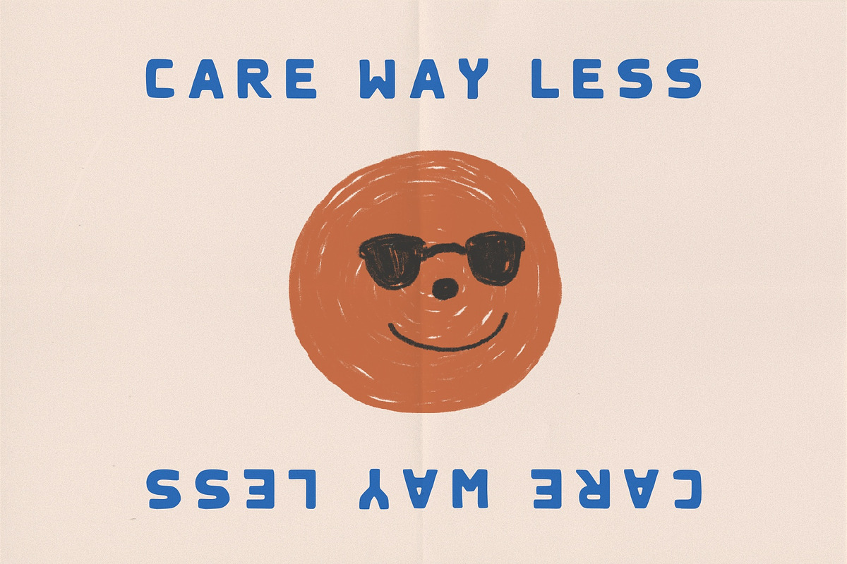 Easy Rider | Hand Drawn Sans Serif, a Sans Serif Font by ziggydotcom (Photo 5 of 5)