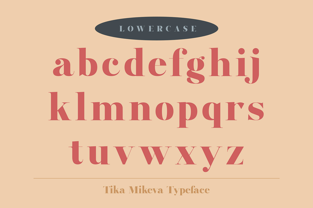 Tika Mikeva - Elegant Serif Typeface, a Serif Font by Morisco (Photo 6 of 10)