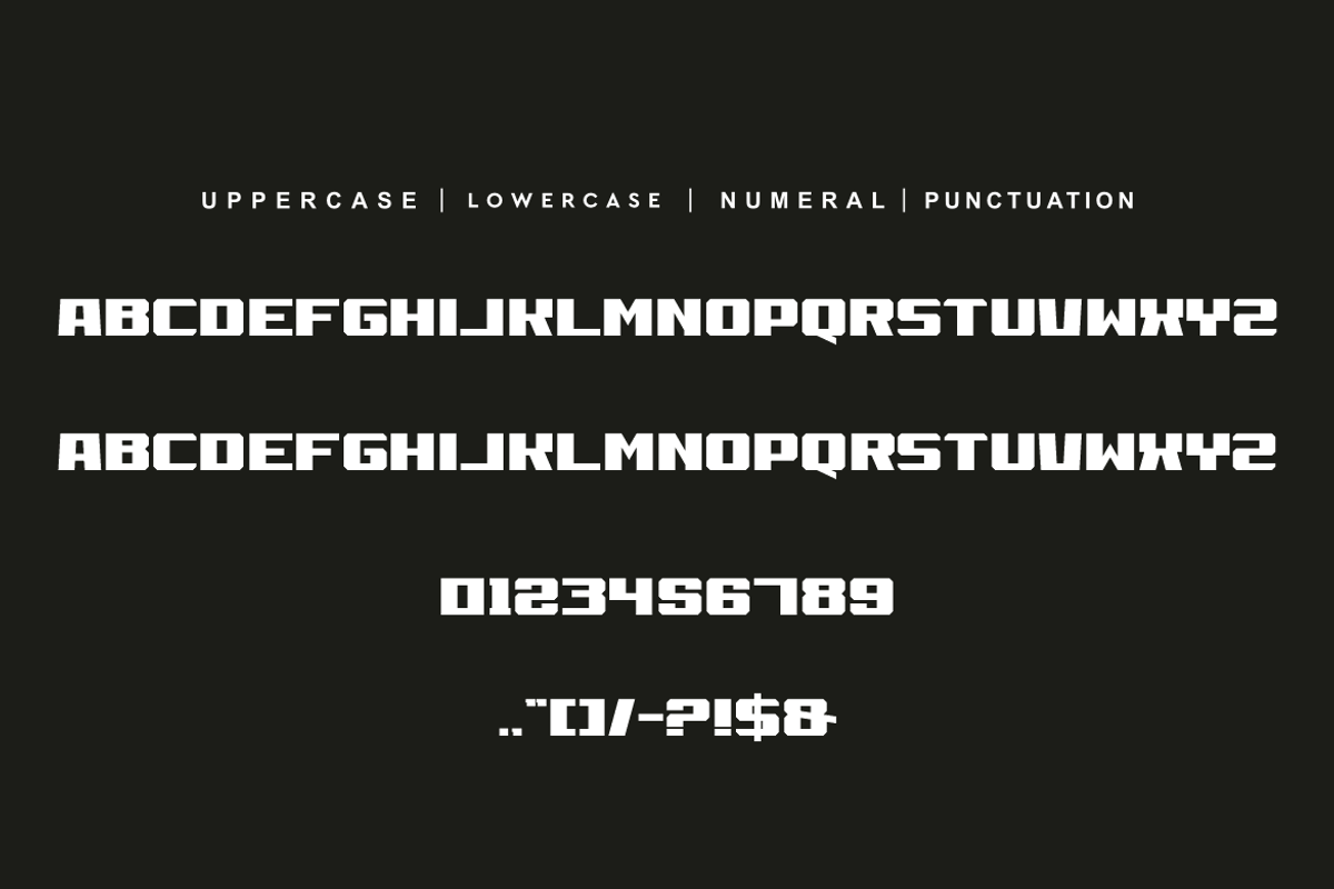 Hard Sport, a Sans Serif Font by alon kelakon (Photo 5 of 6)