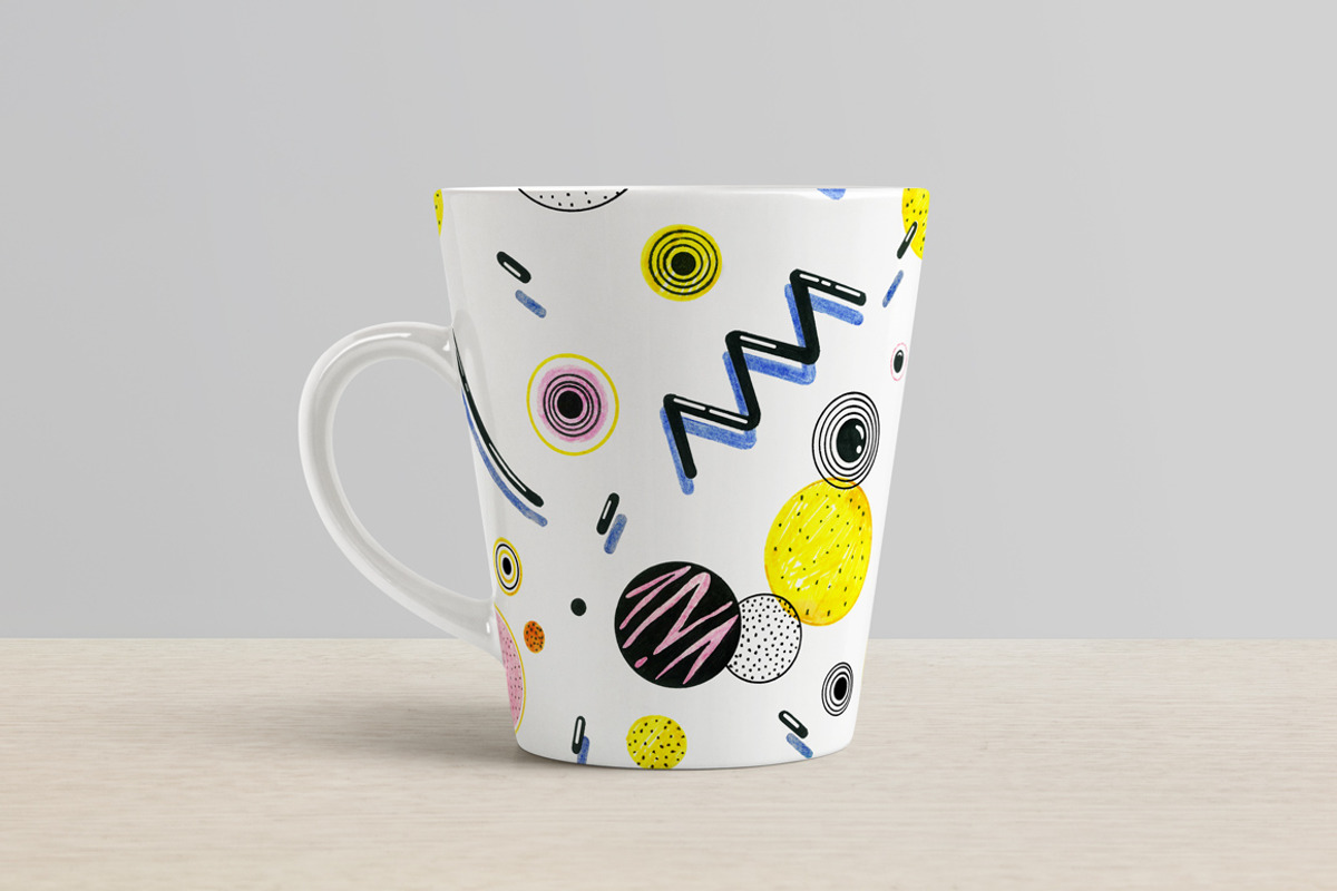 Zigzags & Circles: Seamless pattern, a Pattern Graphic by Volga_Store (Photo 10 of 10)