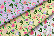 Naive Meadow – Floral Pattern, a Pattern Graphic by Alona Savchuk (Thumbnail 2 of 7)