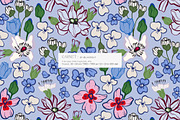 Bold Folk Naive Dark Floral Pattern, a Pattern Graphic by likorbut (Thumbnail 9 of 14)