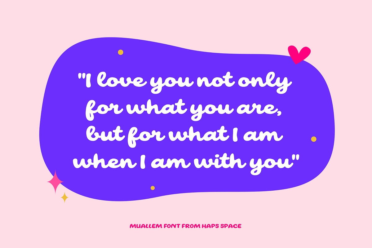 Muallem Script Bold Nostalgic, a Handwritten Font by Haps Space (Photo 6 of 10)