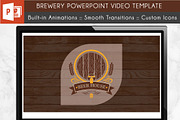 Brewery Beer Power Point Video, a Presentation Template by Kathy Green Design (Thumbnail 2 of 5)