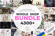 Whole Shop Huge BUNDLE - 44 in 1, an Object Illustration by Kaleriia (Thumbnail 1 of 42)