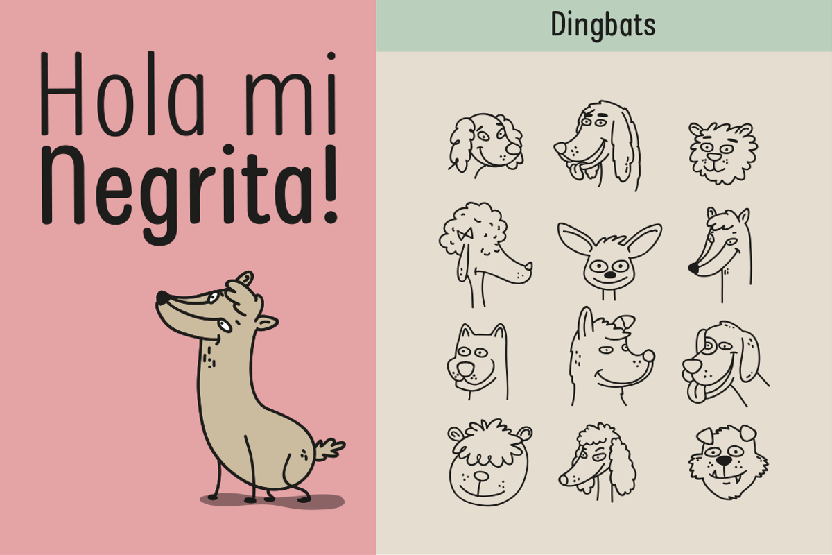 Mi Negra, a Sans Serif Font by Letritas (Photo 8 of 8)
