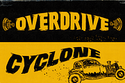 Hot Pursuit: Grind-house Font, a Sans Serif Font by Wingsart Studio (Thumbnail 8 of 16)