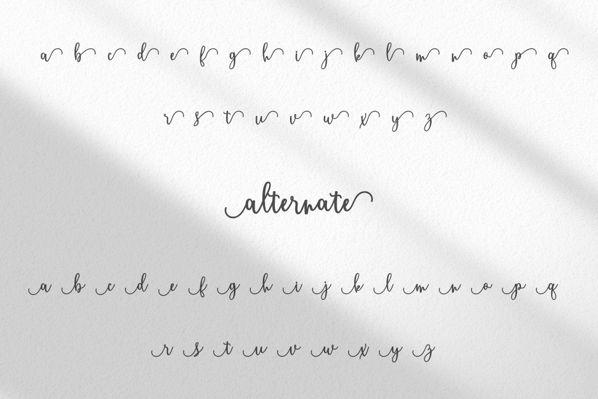 LovelyLine Handwritten Script Font, a Handwritten Font by UX Dummy (Photo 7 of 7)